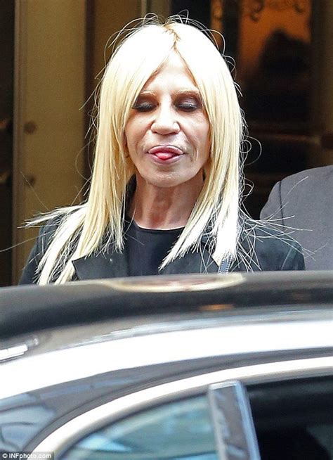 donatella versace icon|donatella versace lips.